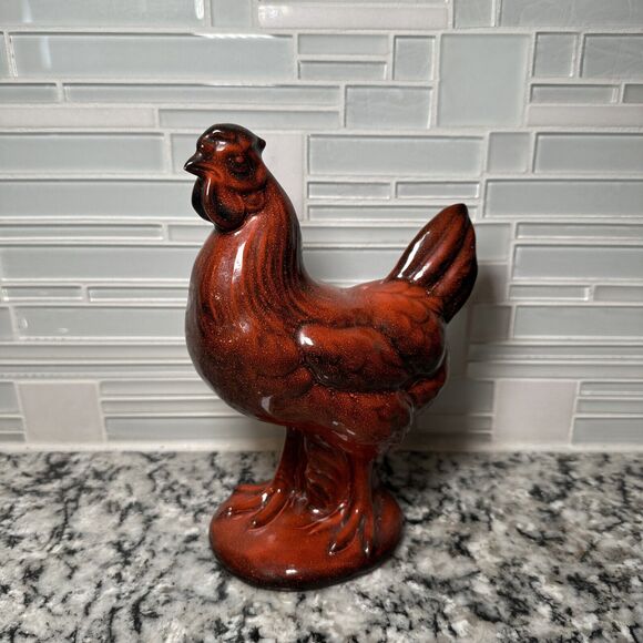 Made in Italy 8.5” Ceramic Rooster - Picture 1 of 10